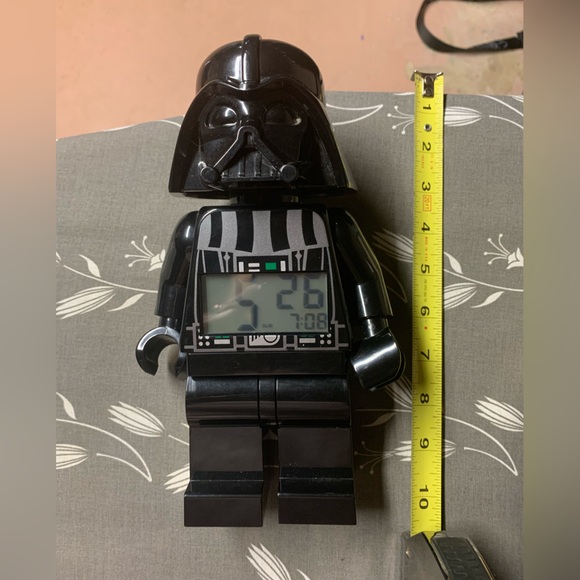 Star wars Lego Brand Other - Black Darth Vader LEGO Alarm Clock in great used condition.